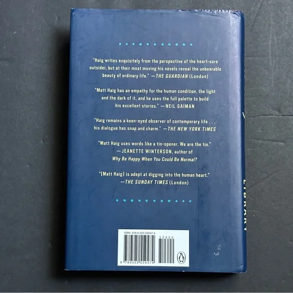 The Midnight Library by Matt Haig | Fiction, Magical Realism | Hardcover Book - Picture 2 of 8